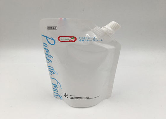 Aluminum Foil Spout Pouch Packaging , 120ml Hair Shampoo Plastic Packaging