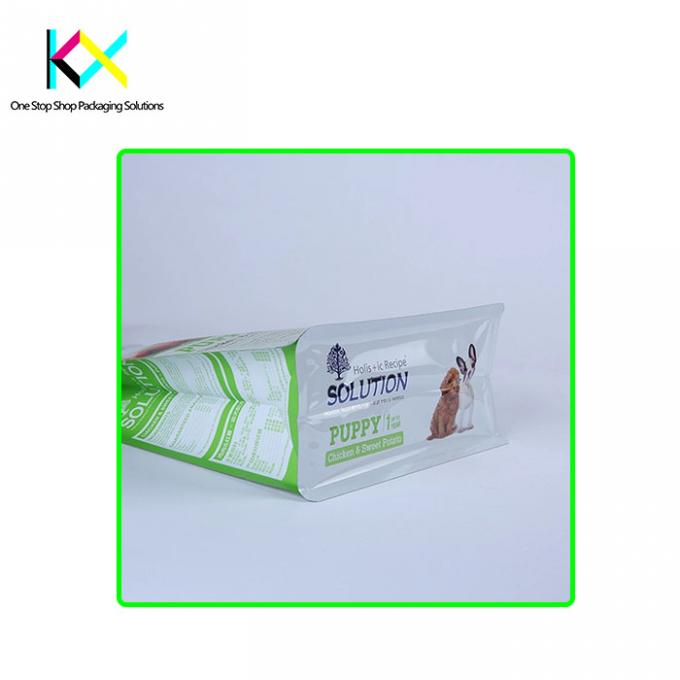 Individuelle Druckflächige Taschen für Haustierfutter Verpackungstüten mit Lebensmittelmaterialien 2