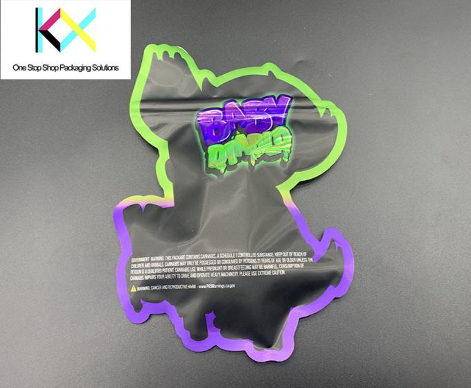Custom Printed Soft Touch Plastic Bag Spot UV Bags Kleine Form Mylar Verpackung 3