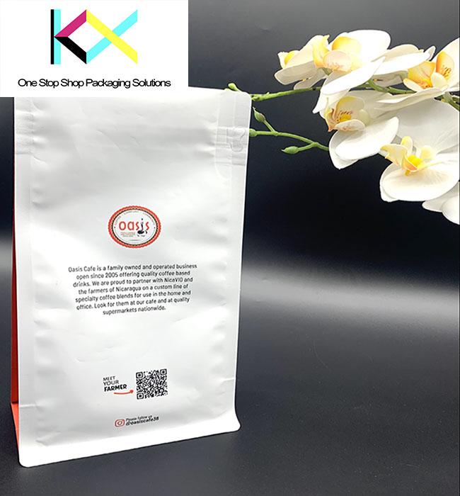 Custom Design gedruckt China Hersteller OEM Top Reißverschluss Plastik-Lebensmittelverpackungstüte Stehen Sie auf Tasche Reißverschluss Kaffeetasche 3